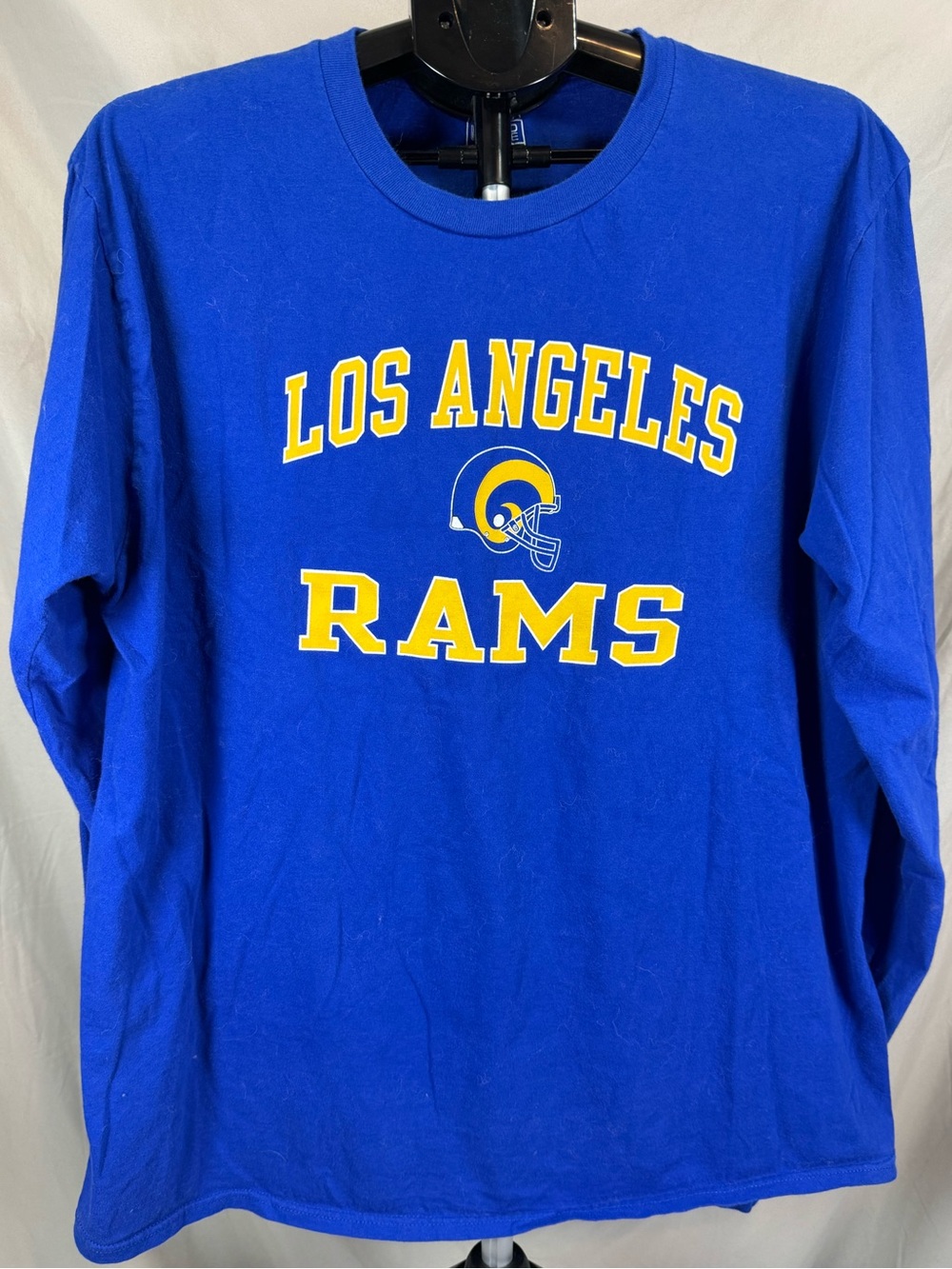 Fanatics Los Angeles Rams Long Sleeve‎ T-Shirt XL Blue NFL Football Graphic